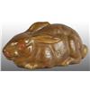 Image 1 : Cast Iron Rabbit Lying Down Still Bank.