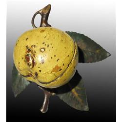 Cast Iron Apple Still Bank.