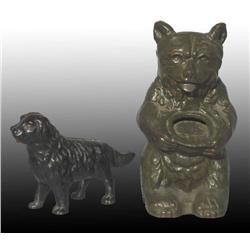 Lot of 2: Cast Iron Still Banks.