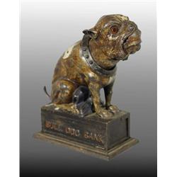 Cast Iron Bull Dog Mechanical Bank.