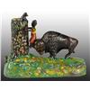 Image 3 : Cast Iron Butting Buffalo Mechanical Bank.