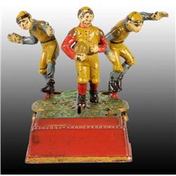 Cast Iron Calamity Mechanical Bank.