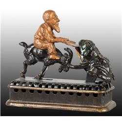 Cast Iron Initiating 2nd Degree Mechanical Bank.