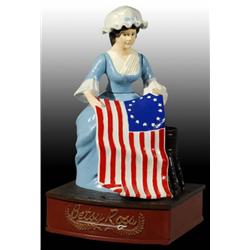 Cast Iron Betsy Ross Mechanical Bank.