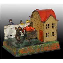 Cast Iron Organ & Dancing Bear Mechanical Bank.