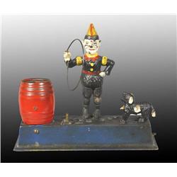 Cast Iron Trick Dog Mechanical Bank.
