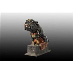 Cast Iron Bull Dog Mechanical Bank.