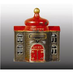 Cast Iron Presto Mechanical Bank.