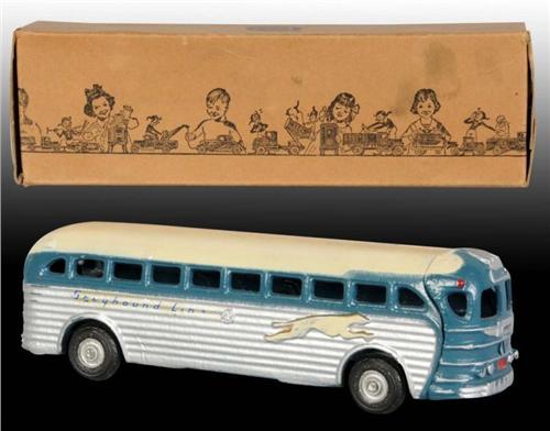 antique greyhound bus toy