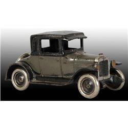 Cast Iron Arcade Coupe Toy.