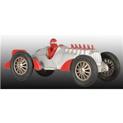 Cast Iron Hubley Piston Racer Toy.