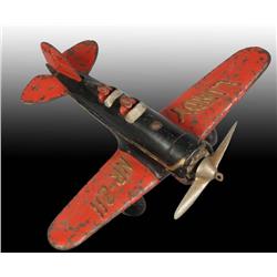 Cast Iron Hubley Lindy NR 211 Airplane Toy.