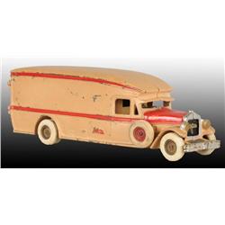 Cast Iron Arcade "White" Van Toy.