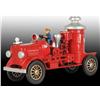 Image 2 : Cast Iron Hubley Fire Pumper Toy.