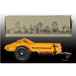 Cast Iron Arcade 7140 Spreader Toy in OB