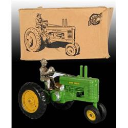 Cast Iron Arcade John Deere 3730 Tractor Toy OB