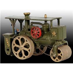 Cast Iron Hubley Road Roller Toy.