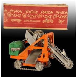 Cast Iron Kenton Buckeye Digger Toy in OB
