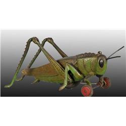 Cast Iron Hubley Grasshopper Toy.