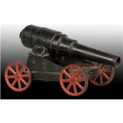 Cast Iron Converse Cannon Toy on Wheels.