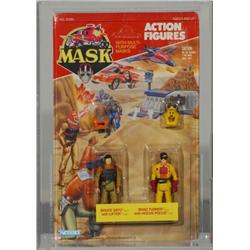 MASK Bruce & Brad Action Figures.