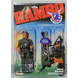 Rambo Colonel Trautman Action Figure.
