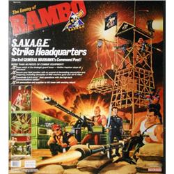 Rambo STRIKE Headquarters Action Figure Play Set.