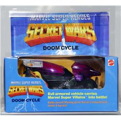 Secret Wars Doom Cycle Action Figure Vehicle.