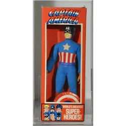 Mego Superheroes Captain America Action Figure.