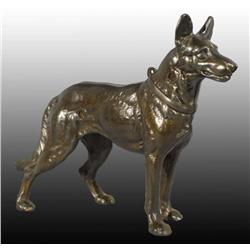 Cast Iron German Shepard Dog Doorstop.