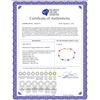 Image 2 : Genuine 3.01 ctw Tanzanite & Diamond Bracelet 14KT Rose Gold - REF-115V3W