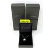Image 2 : 5 New Sterling Silver Crystal Heart Necklaces
