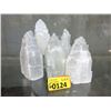 Image 1 : 6 Selenite Healing Towers (Satin Spar)