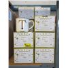 Image 1 : 13 New Gold Rimmed Gift Mugs in Boxes