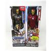 Image 1 : 2 New Marvel Avengers Iron Man 11" Action Figures