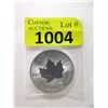 Image 1 : 1 Oz .9999 Silver 2022 Canadian Maple Leaf Coin