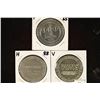 Image 1 : 3 ASSORTED $1 GAMING TOKENS 1965 HOTEL FREMONT