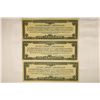Image 1 : 3-LUCKY STRIKE AMERICAN TOBACCO CERTIFICATES