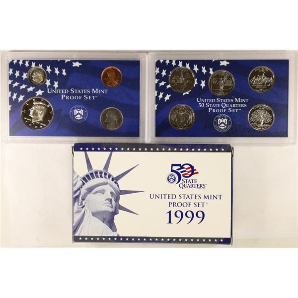 1999 US PROOF SET (WITH BOX)