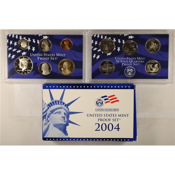 2004 US PROOF SET (WITH BOX)