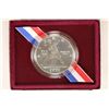 Image 1 : 1992-D US OLYMPIC UNC SILVER DOLLAR "BASEBALL"