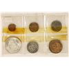 Image 2 : 1964 MEXICO 6 COIN UNC SET INCLUDES .100 SILVER