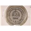 Image 2 : 1961 URUGUAY  SILVER 10 PESOS UNC .3617 OZ. ASW