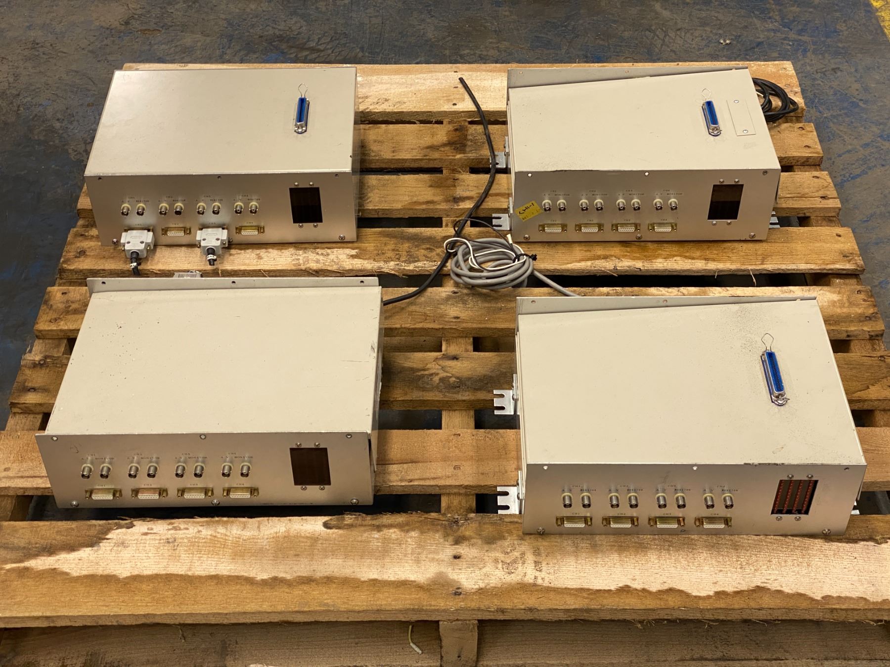 Lot Of (4) Input/Output Units
