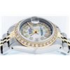 Image 5 : Rolex Ladies 2 Tone MOP String Diamond Oyster Perpetual Datejust Wristwatch