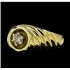 Image 1 : 0.37 ctw Diamond Ring - 14KT Yellow Gold