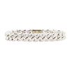 Image 1 : 10KT White Gold Fashion Cuban Link