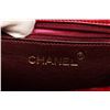 Image 5 : Chanel Burgundy Velvet Mini Camelia Flap Shoulder Bag