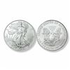 Image 1 : 2017 American Silver Eagle .999 Fine Silver Dollar Coin