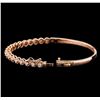 Image 3 : 0.75 ctw Diamond Bracelet - 14KT Rose Gold
